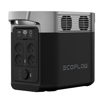 Rear view of the ECOFLOW Delta 2 EU power station